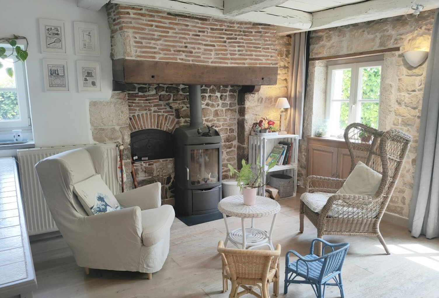 Maison  de Caractère en pierres de 202 m2 — photo 1