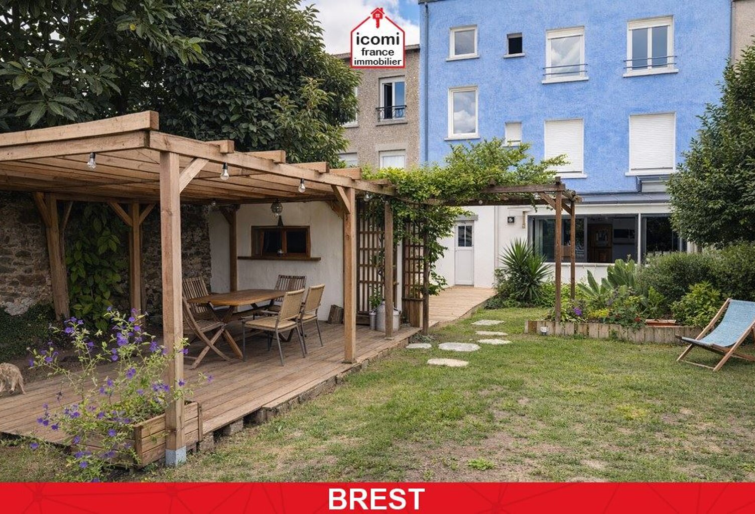 FINISTERE - Brest (29200) - A VENDRE - APPARTEMENT - T3 - DPE D - REZ DE JARDIN - RENOVATION RECENTE - DEPENDANCE - JARDIN ARBORE — photo 1