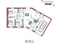 Maison à construire à Sousmoulins (17130) — photo 4