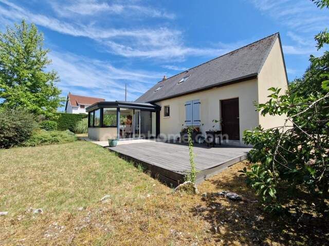Maison de 117m² à vendre, 3 chambres possibilité 4, terrain de plus de 1500 m² à LOCHES (37) — photo du bien