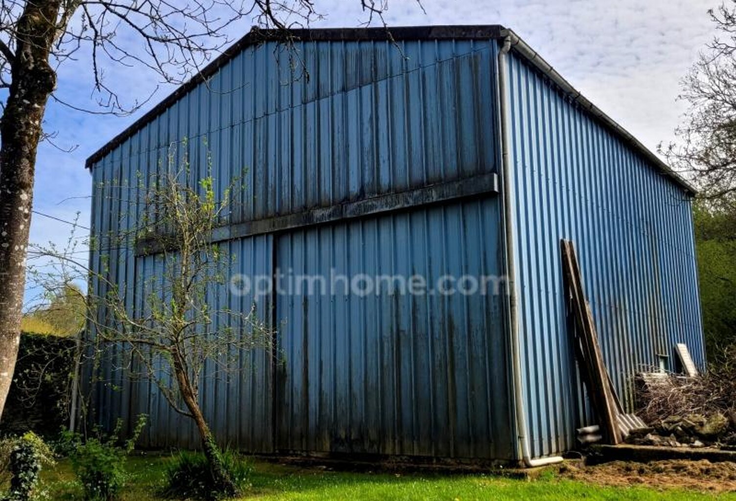 Hangar à vendre ROHAN 56580 Morbihan Bretagne Centre — photo 1