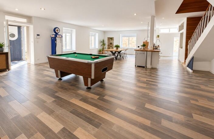 Loft contemporain au Mans – Pièce de vie 80 m² – 3 chambres – Terrasse – Garage — photo 2