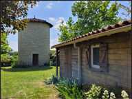 Plain-pied, jardin arboré, garage, vue, charme, proximité village — photo 2