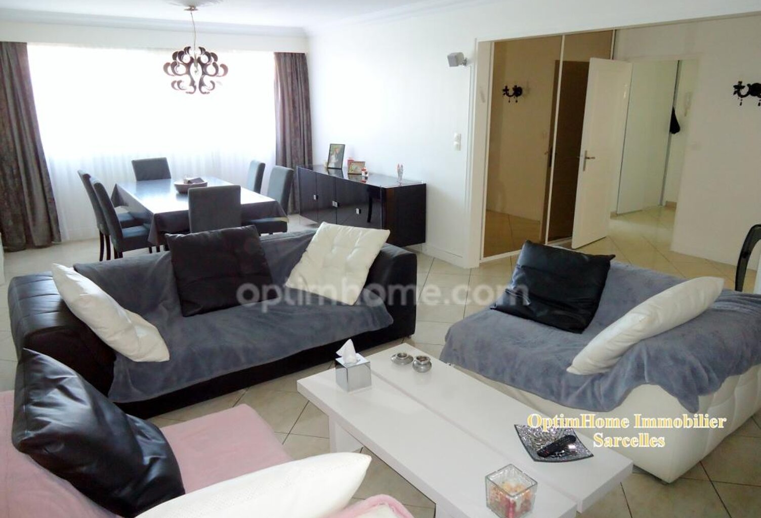 Bel Appartement 4 Pièces à Sarcelles – 3 chambres - Balcon - 103m2 - 192 000 € FAI — photo 1