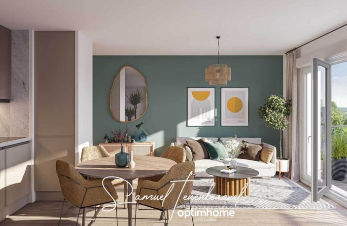 Appartement T2 neuf avec terrasse et vue Basilique – Lisieux (14100) — photo 3