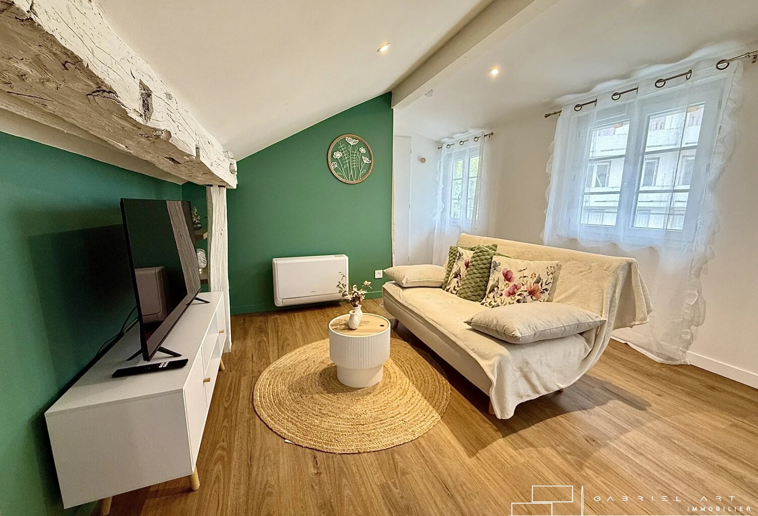 Appartement T1 bis meublé à louer — photo 1