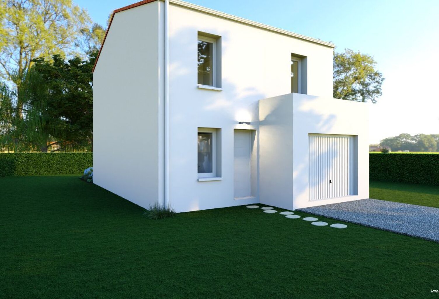 Projet de construction d'une maison 70 m² avec terrain à SAINT-MYON (63) — photo 1