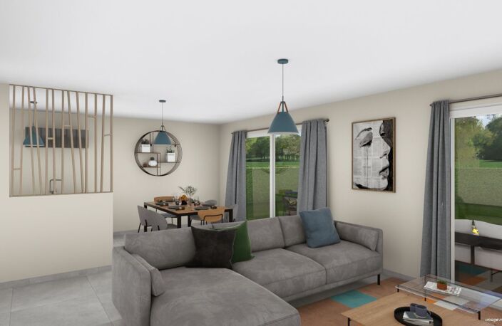 Projet de construction d'une maison 94.11 m² avec terrain à PERIGNAT-SUR-ALLIER (63) — photo 4