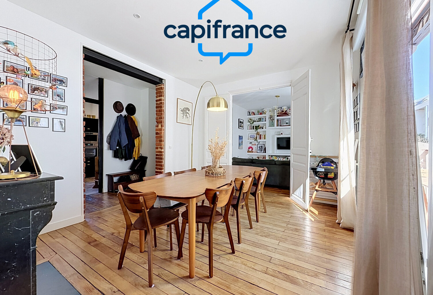 Appartement à vendre 4 pièces RENNES (35), St Hélier, cave, cellier, local vélo, balcons, parking en s.s — photo 1