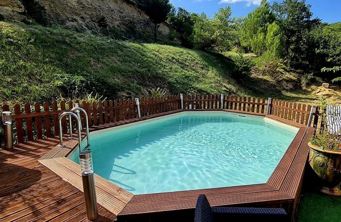 VISAN – PROPRIÉTÉ DE CARACTÈRE – 275 M² + APPARTEMENT INDÉPENDANT – 2,6 HA – PISCINE – VUE EXCEPTIONNELLE — photo 2