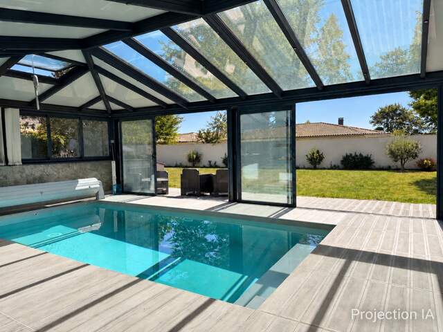 Maison à vendre 7 pièces VILLETTE D'ANTHON (38), 4 chambres, piscine, garage — photo du bien