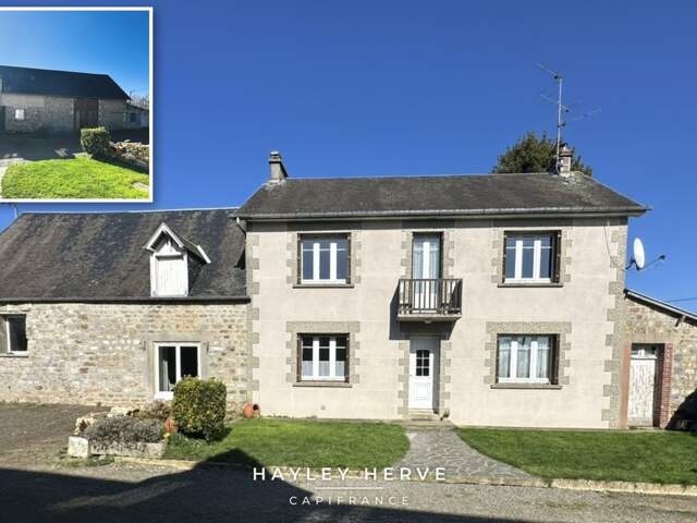 Propriété À VENDRE Deux maisons indépendantes – 215 m² habitables – hangar de 160 m² – terrain d’environ 5 000 m² – secteur Mortain – Mortain LE NEUFBOURG (50) - Mortain — photo du bien