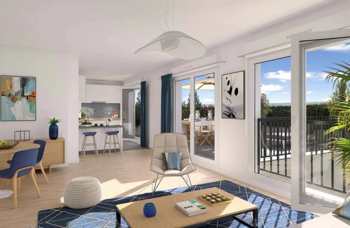 SARTROUVILLE – T2 avec jardin de 56 m² et terrasse — photo 2