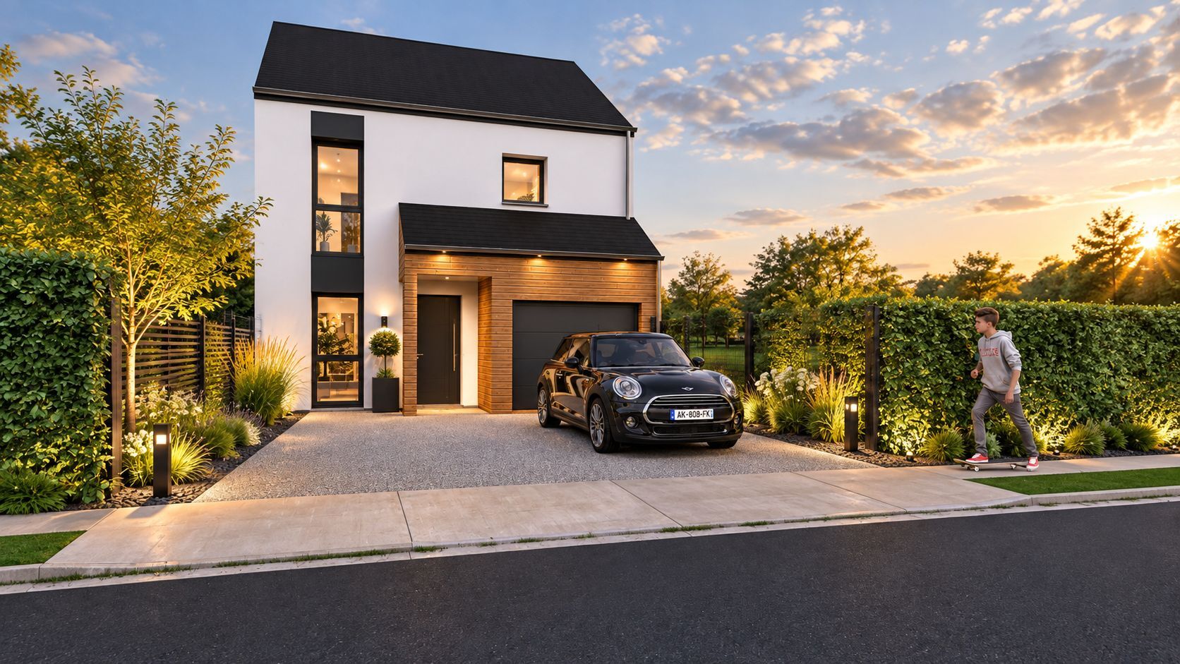 Fay-aux-Loges : Maison contemporaine familiale de 82 m²
