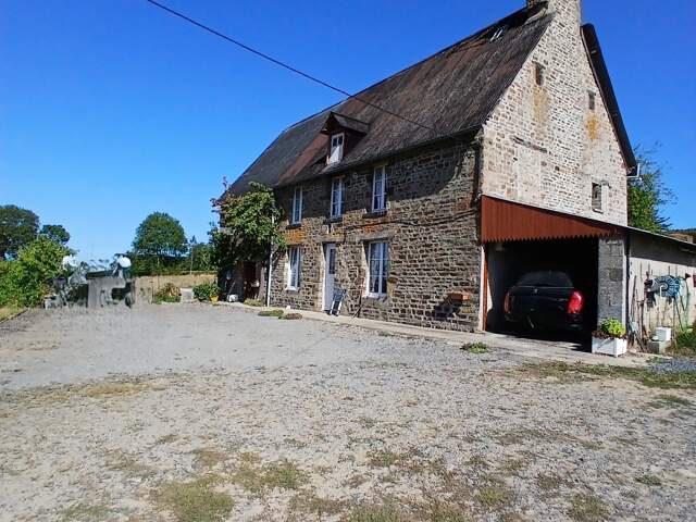 Maison à vendre 3 pièces SAINT CHARLES DE PERCY (14) + 1,3ha de terrain — photo du bien