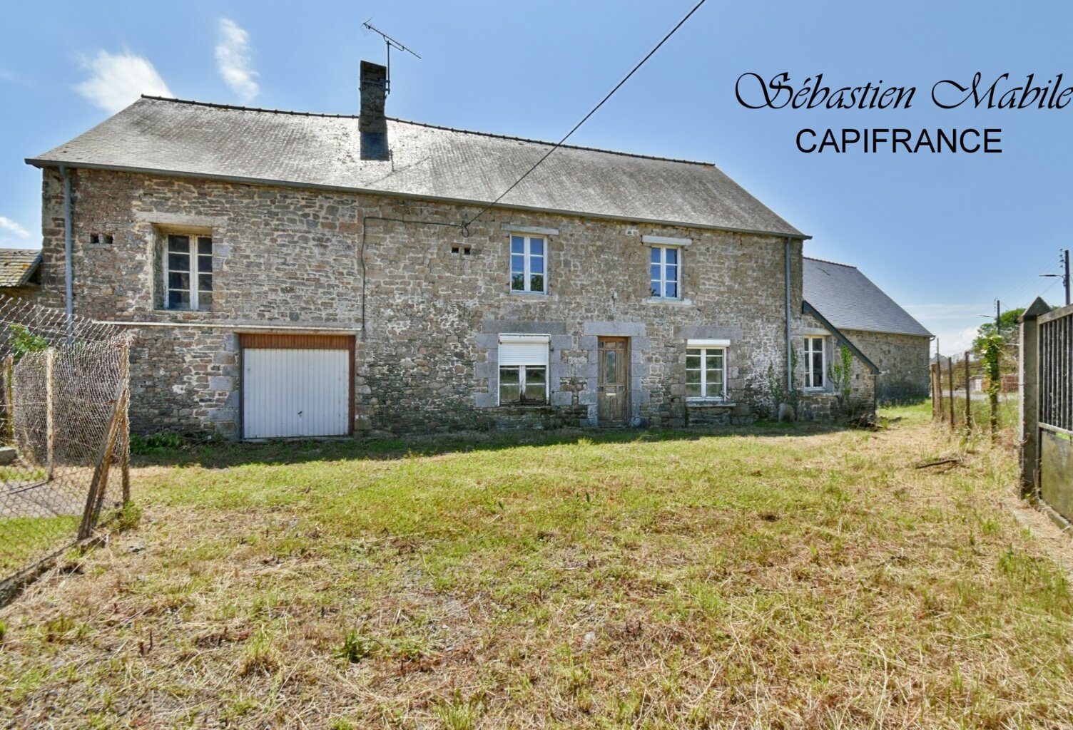 Dpt (35), à vendre maison à rénover - Baie du Mont Saint Michel - Saint Georges de Gréhaigne — photo 1