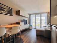 Dpt Finistère (29), à vendre à Tréboul, appartement T2 meublé de 29 m² habitable avec terrasse et parking souterrain — photo 2