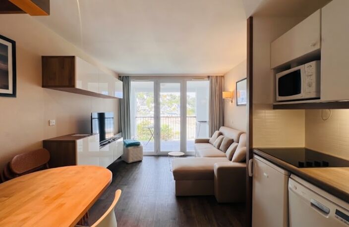Dpt Finistère (29), à vendre à Tréboul, appartement T2 meublé de 29 m² habitable avec terrasse et parking souterrain — photo 5