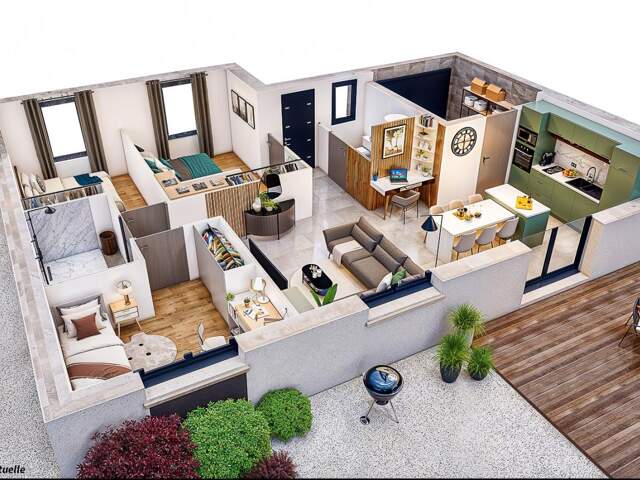 Maison 5 pièces 73 m2 — photo du bien