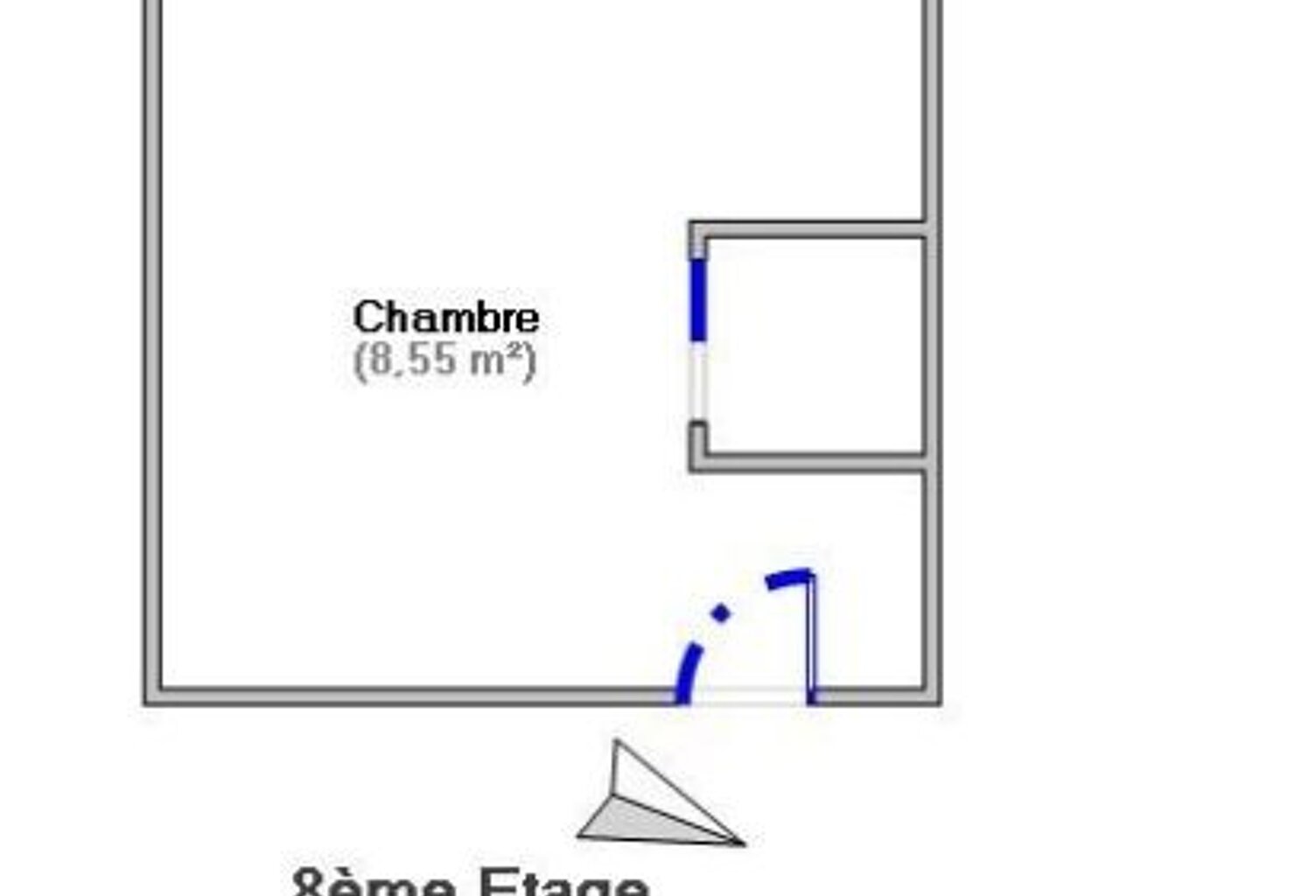 CHAMBRE - RUE MICHEL ANGE — photo 1