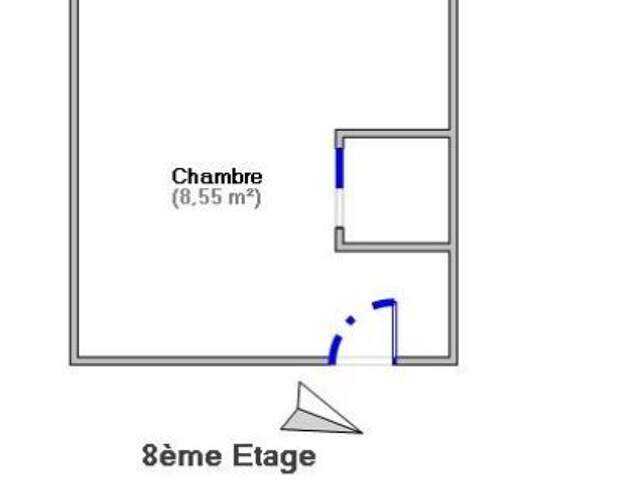 CHAMBRE - RUE MICHEL ANGE — photo du bien