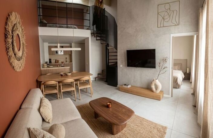 Duplex meublé 50 m² - Bail mobilité - Marseille 1er, Noailles / Vieux-Port — photo 5