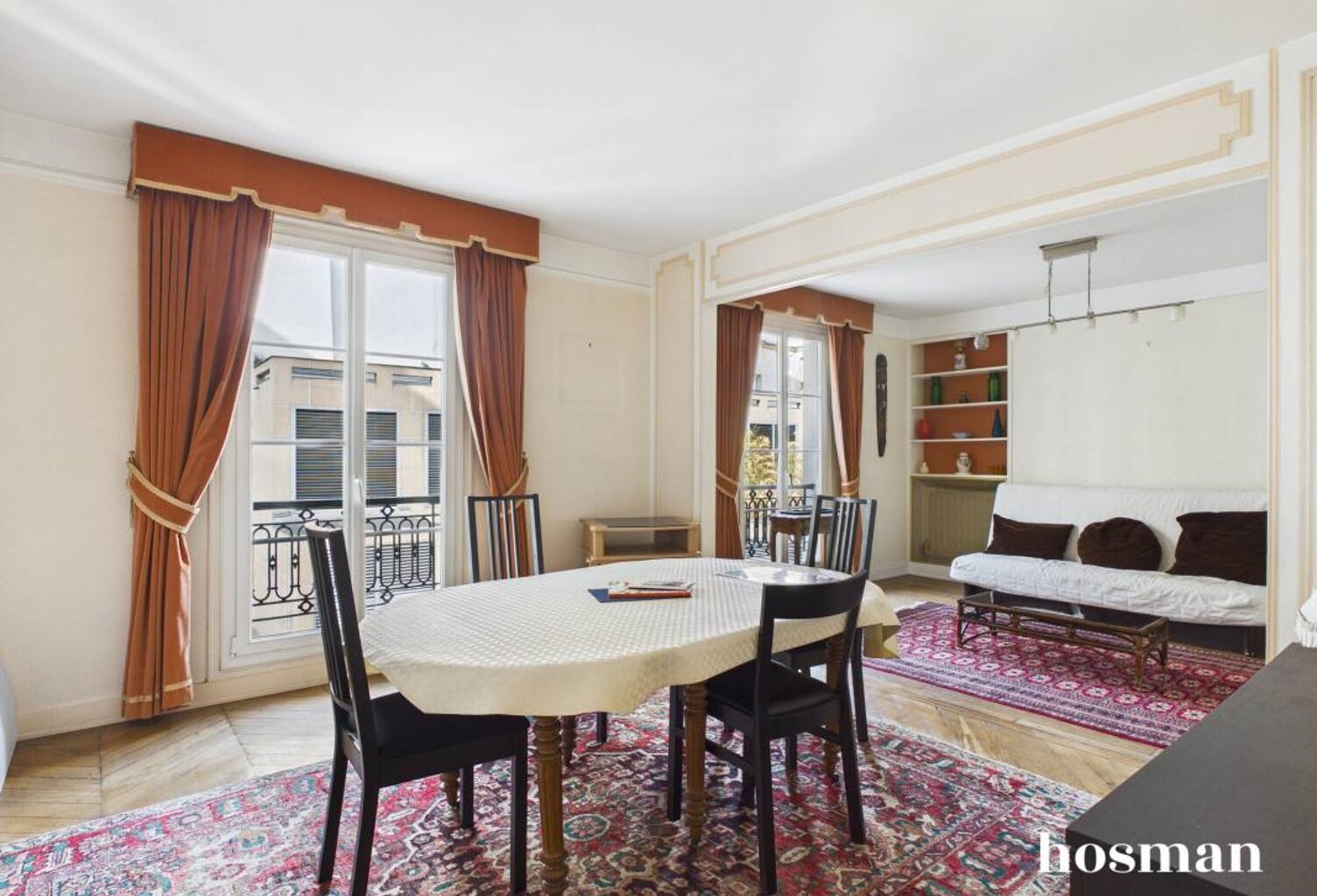 Appartement traversant de 4 pièces de 78m² - 2 chambres - Rue de l'Arc de Triomphe, Paris — photo 1