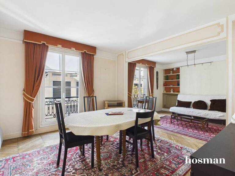 Appartement traversant de 4 pièces de 78m² - 2 chambres - Rue de l'Arc de Triomphe, Paris — photo 1