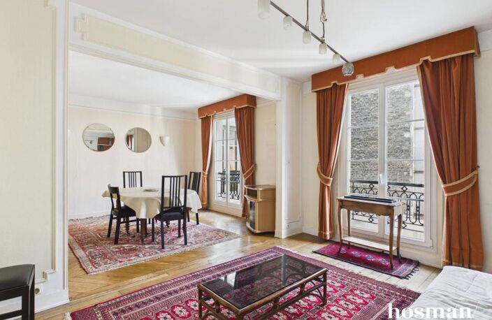 Appartement traversant de 4 pièces de 78m² - 2 chambres - Rue de l'Arc de Triomphe, Paris — photo 2
