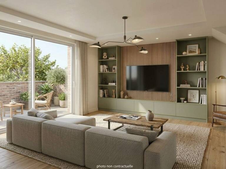 Trévoux - Duplex de 83 m² avec terrasse de 25 m² + 1 garage + 2 parkings — photo 1