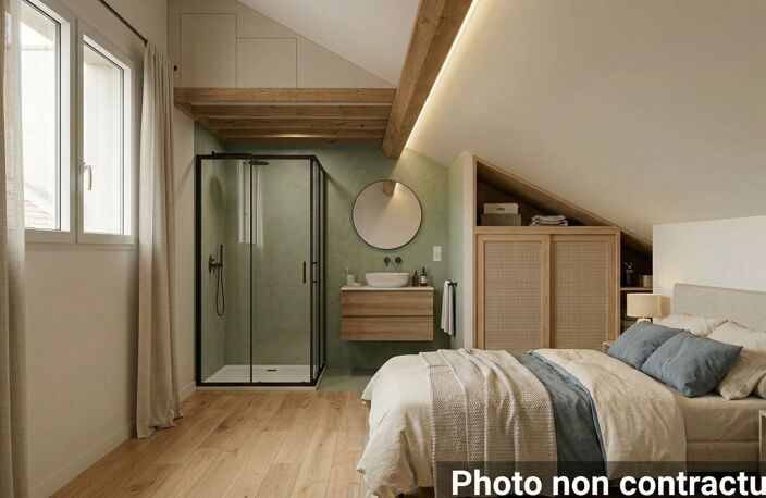 Trévoux - Duplex de 83 m² avec terrasse de 25 m² + 1 garage + 2 parkings — photo 4