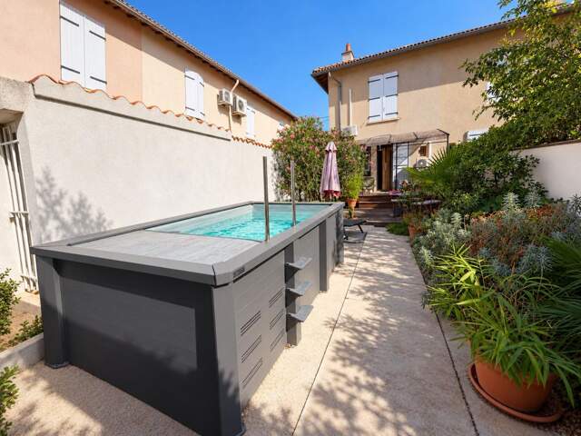 Montfavet – Maison 3 chambres avec terrasse et jardin et piscine hors-sol — photo du bien