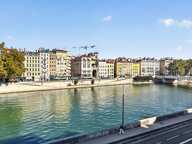 Quai de Bondy, 96 m² face à la Saône, 3 chambres — photo 2