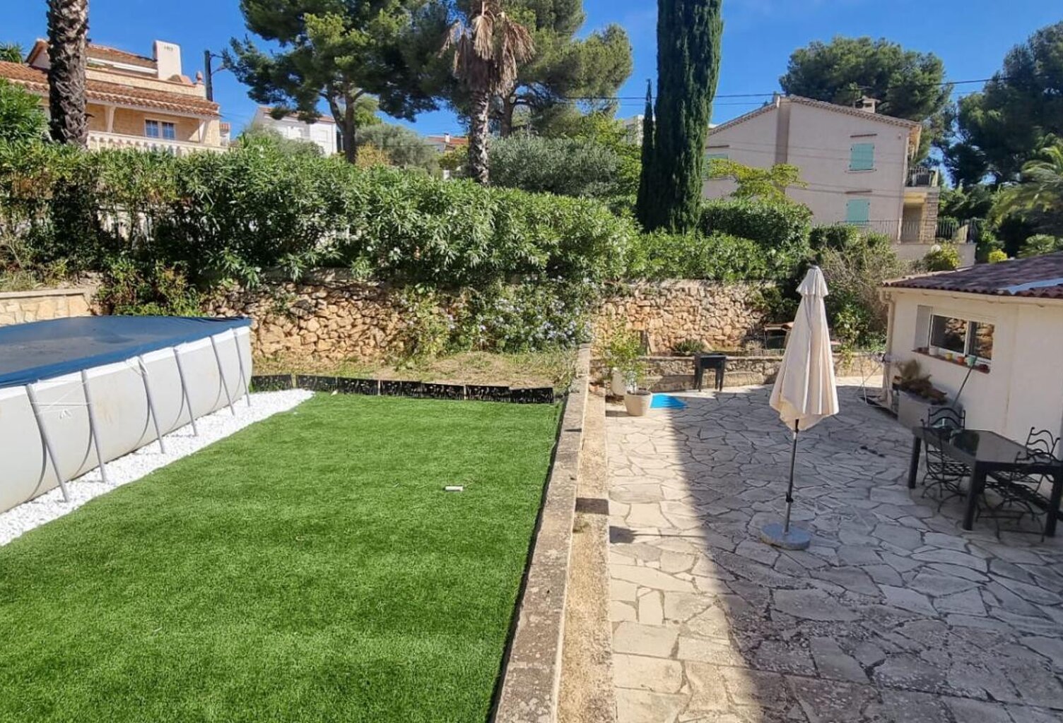 Maison  plain-pied  T3 Bandol avec jardin, vue mer — photo 1