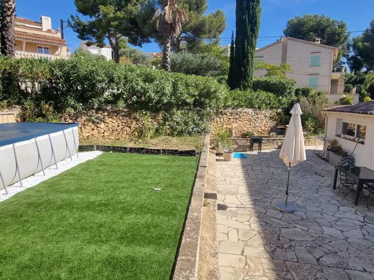 Maison  plain-pied  T3 Bandol avec jardin, vue mer — photo 1