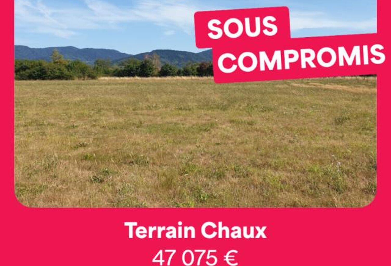 Terrain Chaux 498 m2 — photo 1