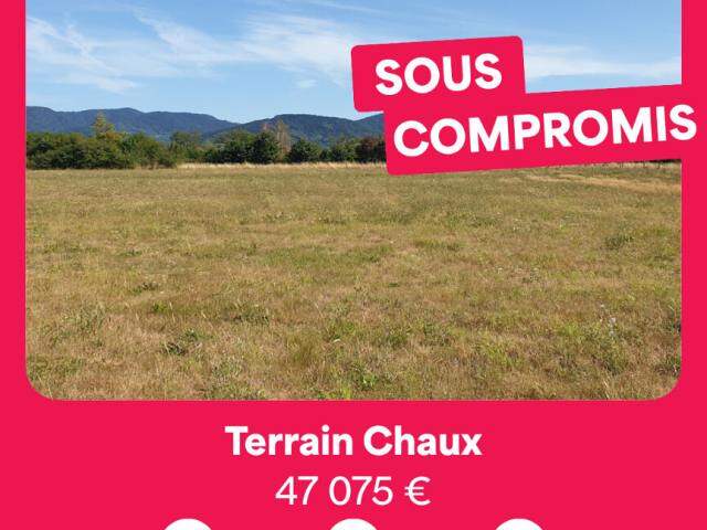 Terrain Chaux 498 m2 — photo du bien