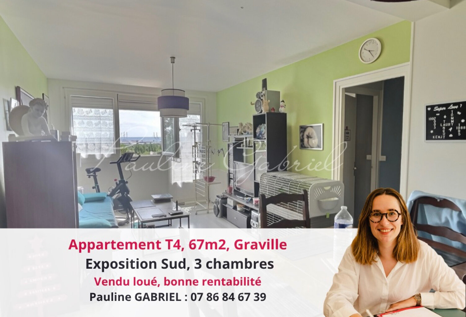 LE HAVRE ? GRAVILLE | APPARTEMENT T4 INVESTISSEUR ? LOCATAIRE EN PLACE ? RENTABILITÉ 8,9 % — photo 1