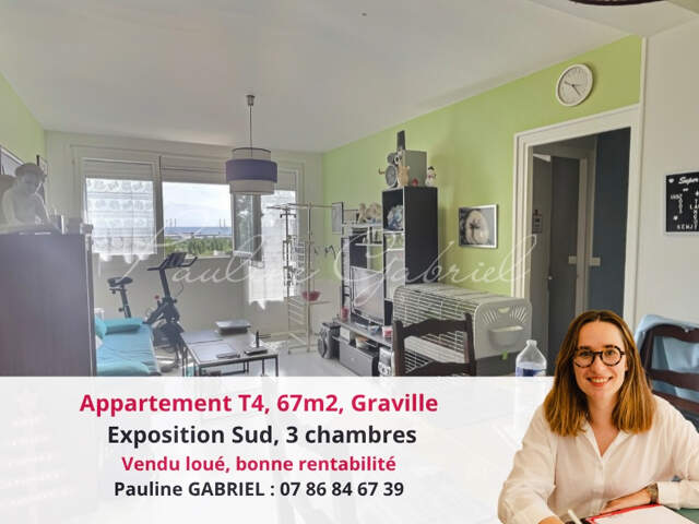 LE HAVRE ? GRAVILLE | APPARTEMENT T4 INVESTISSEUR ? LOCATAIRE EN PLACE ? RENTABILITÉ 8,9 % — photo du bien