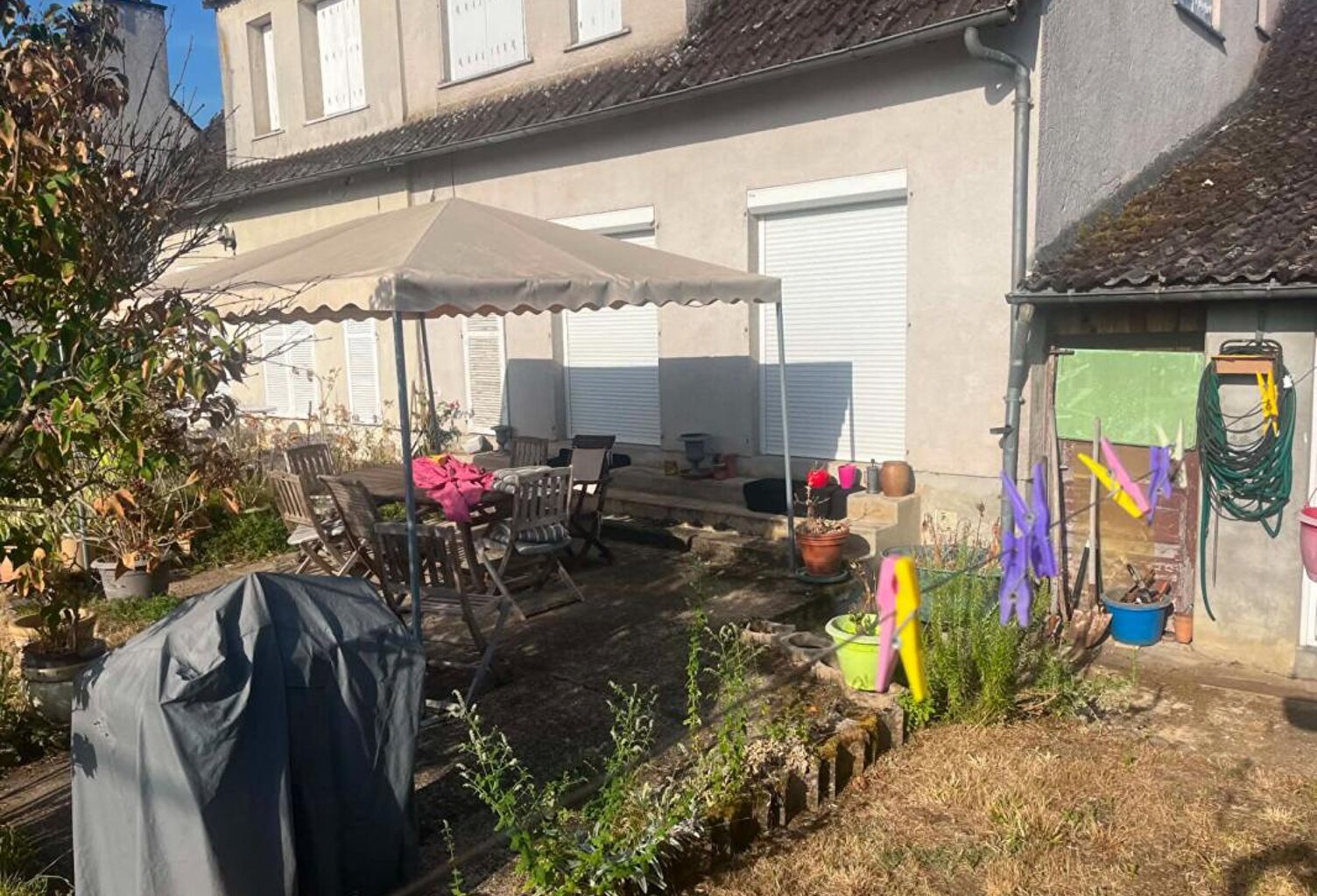 Maison Pazayac, 2 chambres, bureau, garage et jardin — photo 1