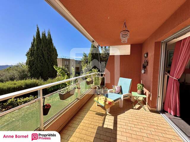 GRASSE 06130 - Appartement 3 pièces 63 m2 avec terrasse, garage et cave — photo du bien