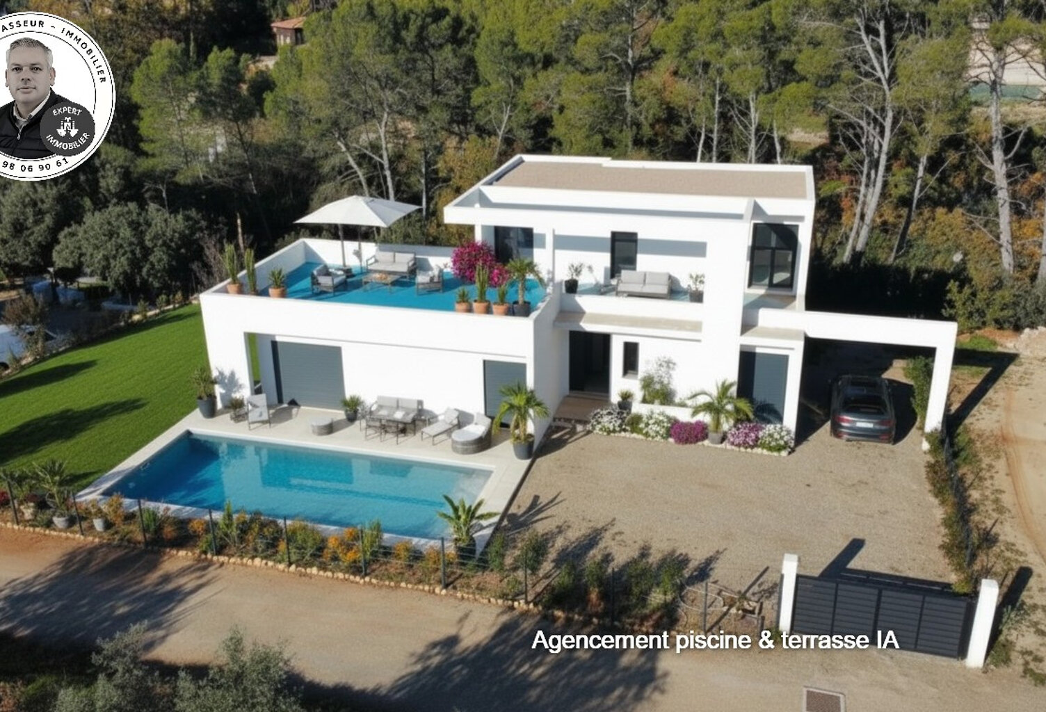 VILLA COMTEMPORAINE NEUVE de 130 m² — photo 1