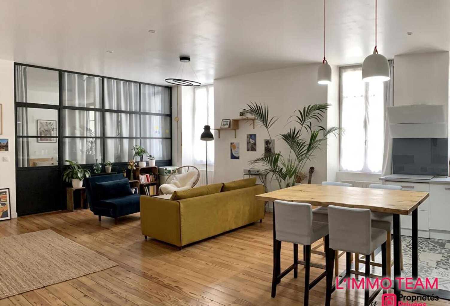 Appartement T3 rénové avec garage — photo 1