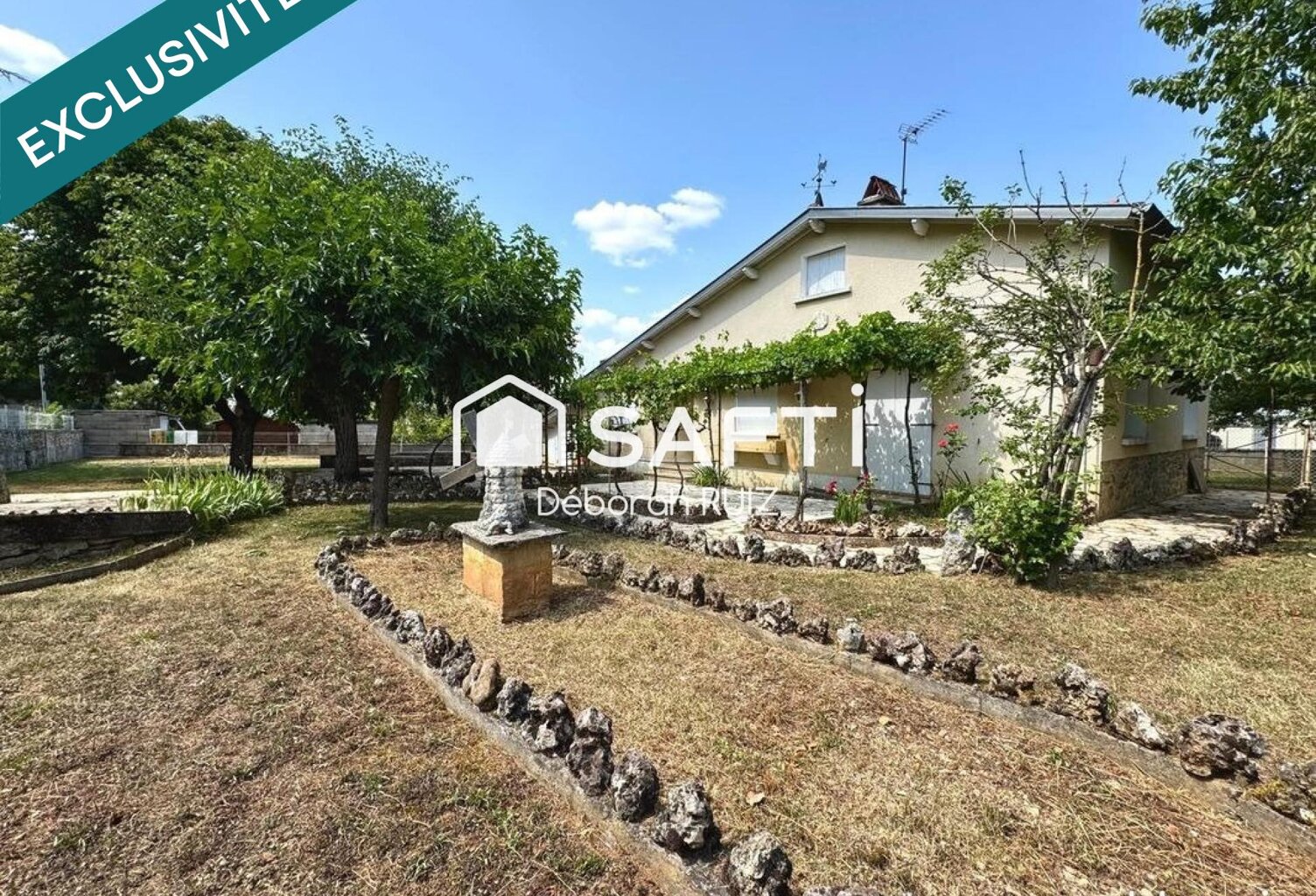 MAISON LUMINEUSE ET SPACIEUSE TERRAIN CLOS 1200m2 — photo 1