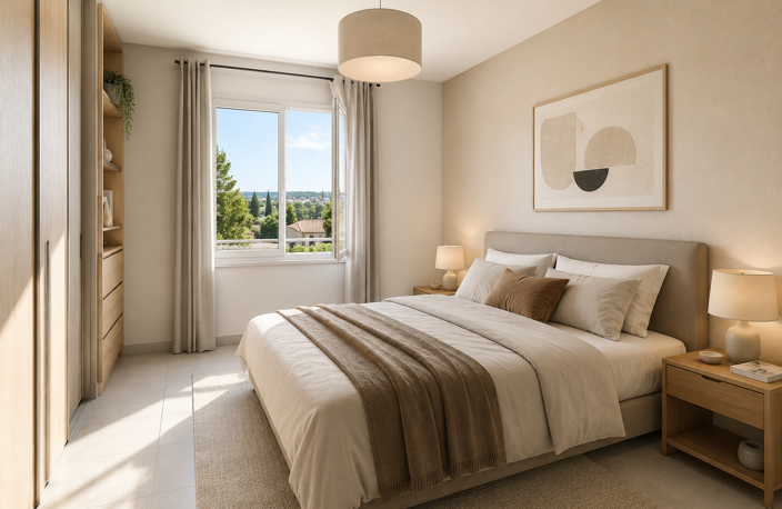 BRIGNOLES CENTRE – T3 de 70M² AVEC BELLE TERRASSE & 2 CHAMBRES — photo 3