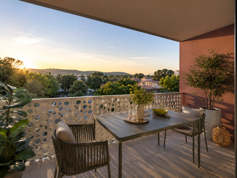 MAGIQUE T3 A LA SEYNE AVEC GRANDE TERRASSE & 2 STATIONNEMENTS — photo 1