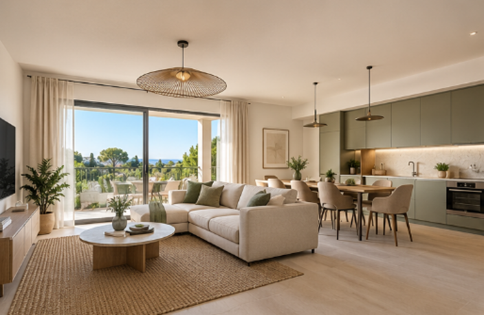 SAINTE-MAXIME – 3 PIÈCES DE 67 M² AVEC PISCINE ET TERRASSE — photo 2