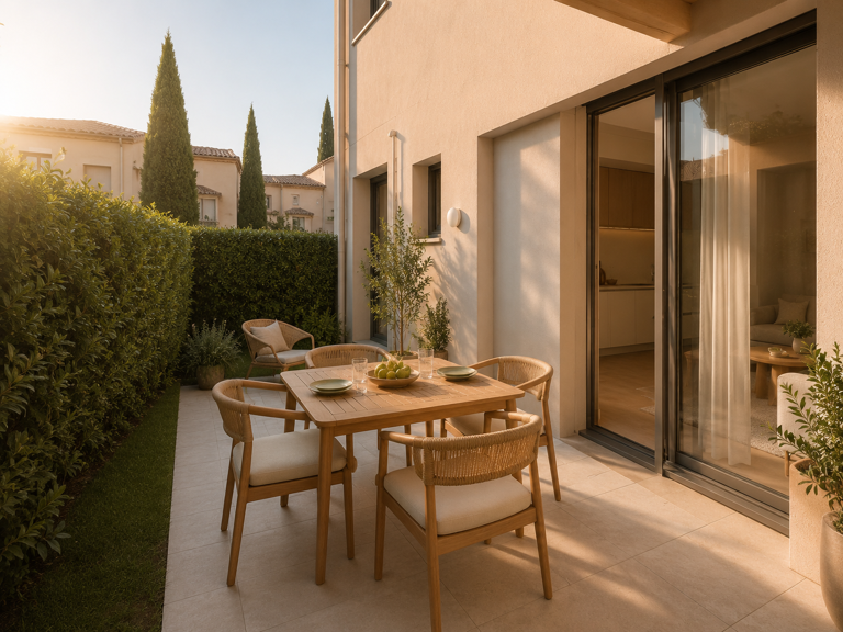 A NE PAS MANQUER - MAGNIFIQUE T2 AVEC TERRASSE DE 12 M² DANS RESIDENCE AVEC PISCINE — photo 1