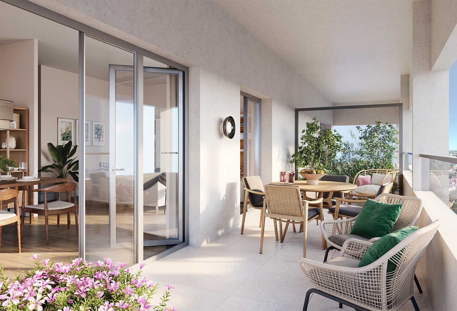 SECTEUR LA PALASSE - 356 000 € - T4 AVEC GRANDE TERRASSE — photo 1