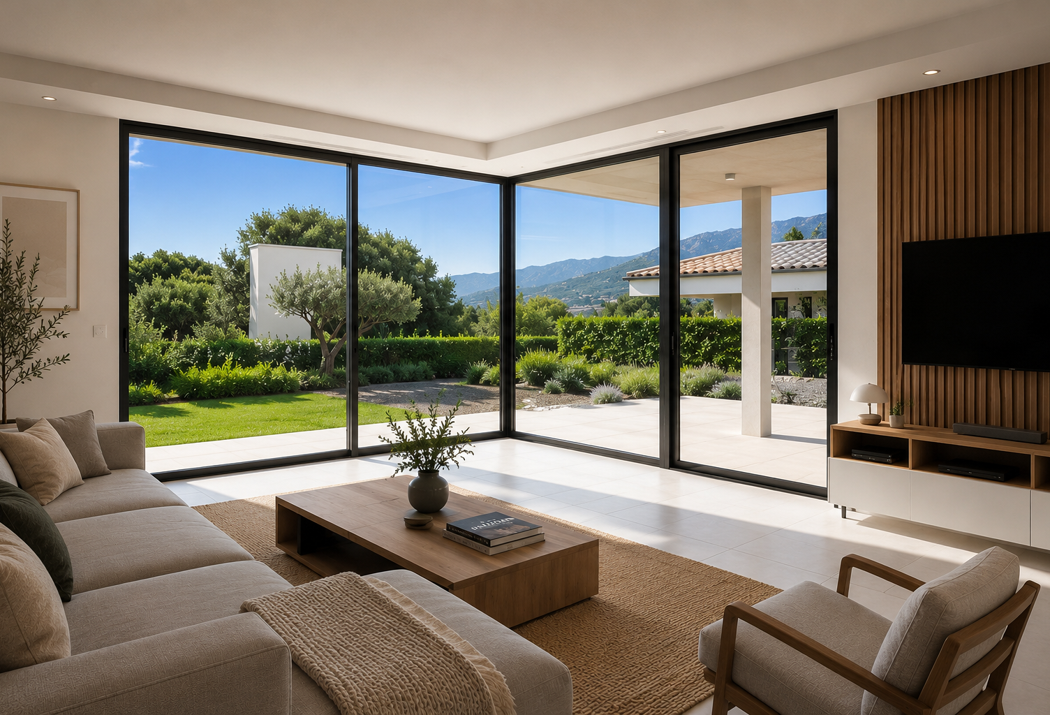 RESIDENCE DE LUXE AU COEUR DES ADRETS -APPARTEMENT DE 140 M² AVEC JARDIN ET APERCU MER — photo 1